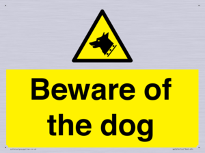 Beware of the dog